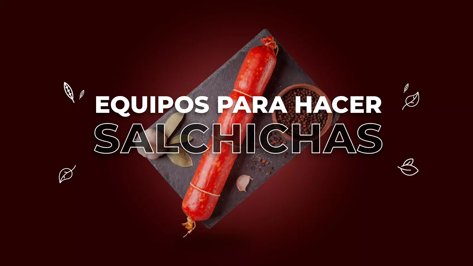 Equipos para hacer salchichas