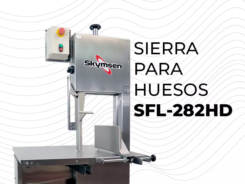 Sierra para huesos MSL - Equipos de Cárnicos El Salvador